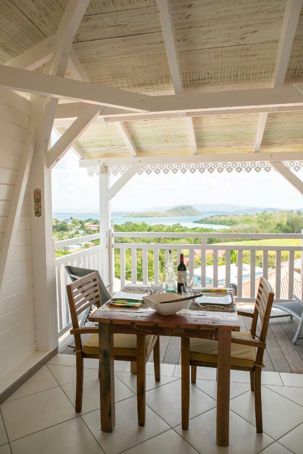 Bungalow Vanille Pacane - Vue Mer Avec Spa Prive Ле-Труа-Іле Екстер'єр фото